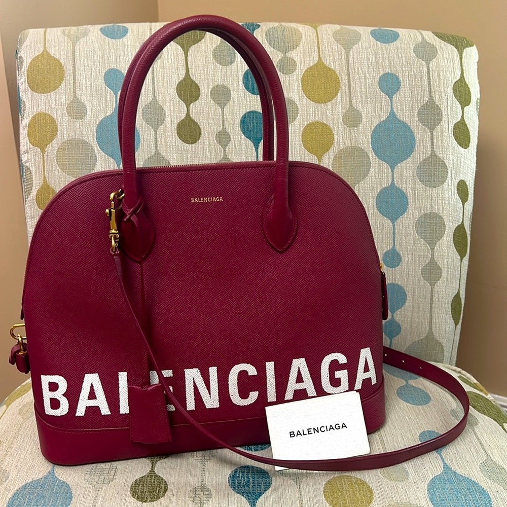 Balenciaga Ville Top Handle Bag (Large)